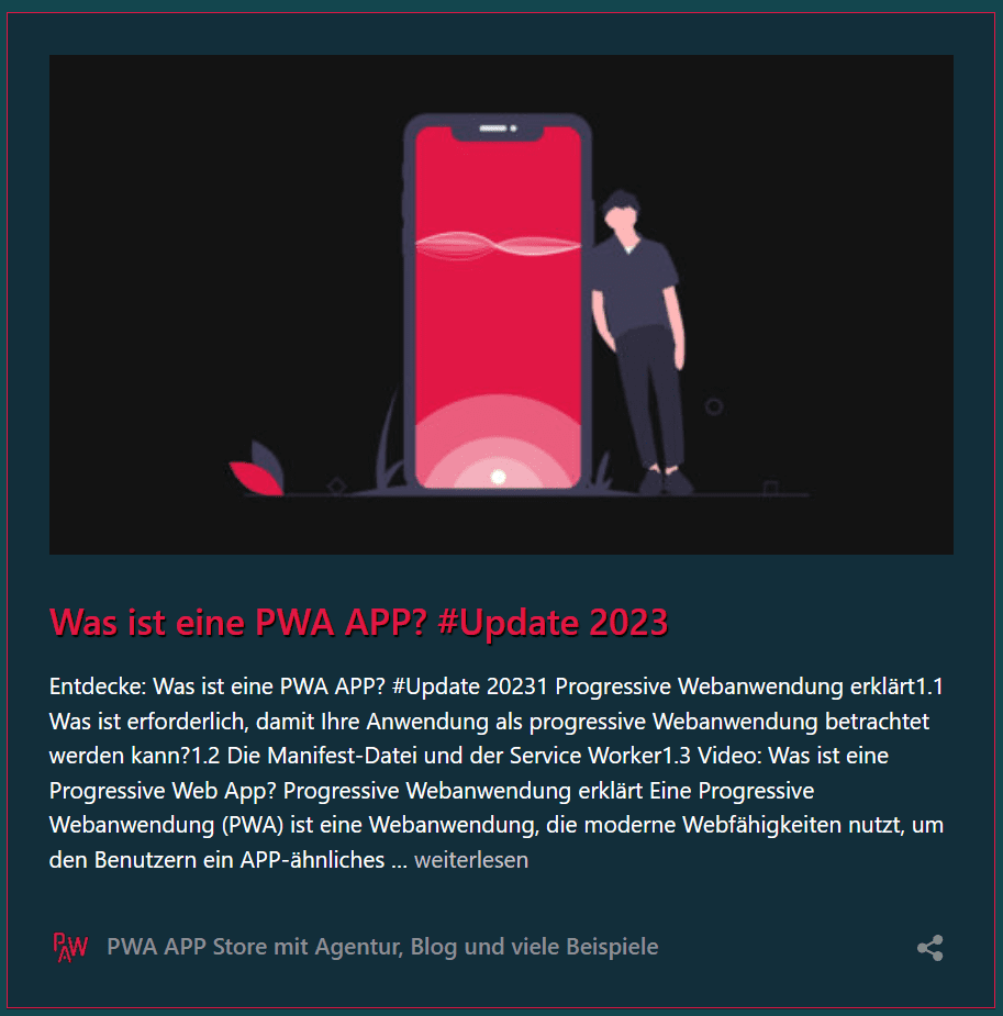 Die EPUB ist tot, es lebe die PWA 17 epub tot pwa 4